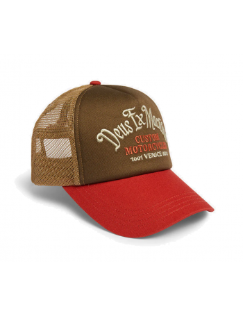 DEUS Encounters Trucker cap - Taupe Combo