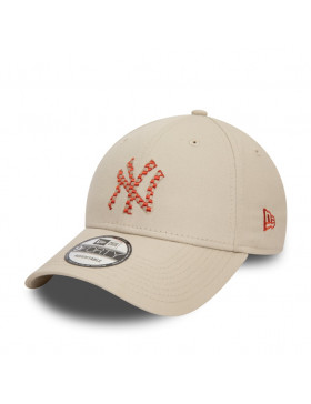New Era 9Forty Seasonal Infill (940) NY Yankees - Beige Red