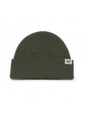 DEUS Waffle Beanie - Forest Green