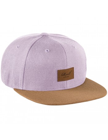 Reell 6 panel Suede cap Snapback Light Purple